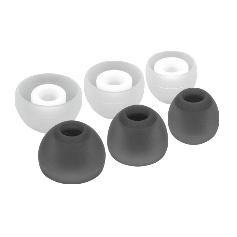 Neutral Bullet Silicone Ear Cap In-Ear Bluetooth Headphone Cover Solid Color Earmuff Accessories Headphone Accessories Silicone Cover