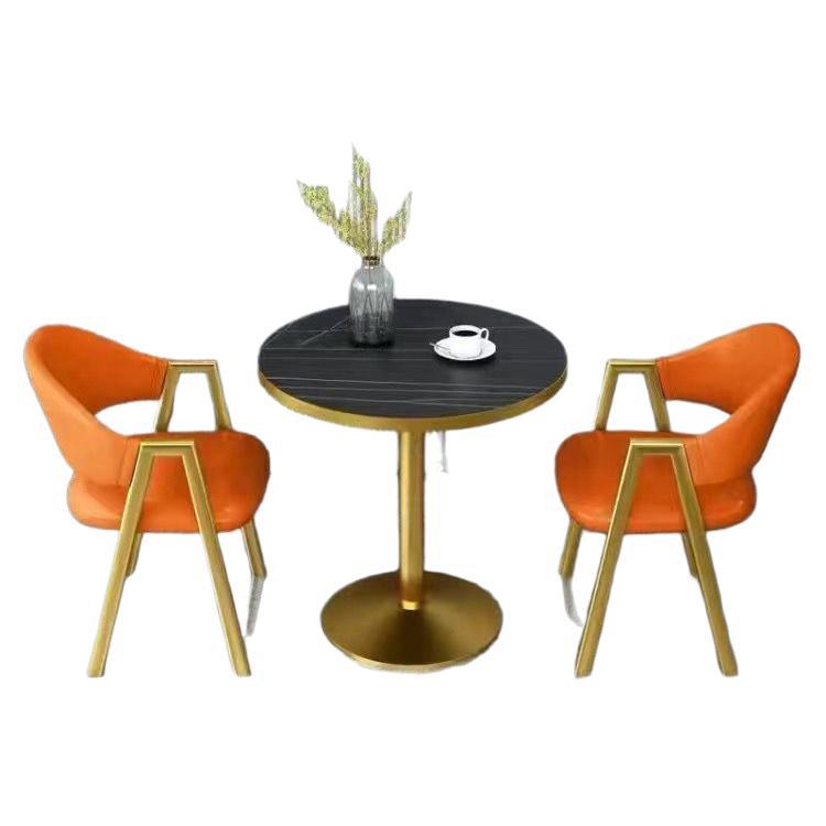 Nordic Style Negotiation Table and Chair Combination Reception Simple Small Apartment Milk Tea Sales Office Balcony Leisure Small Round Table