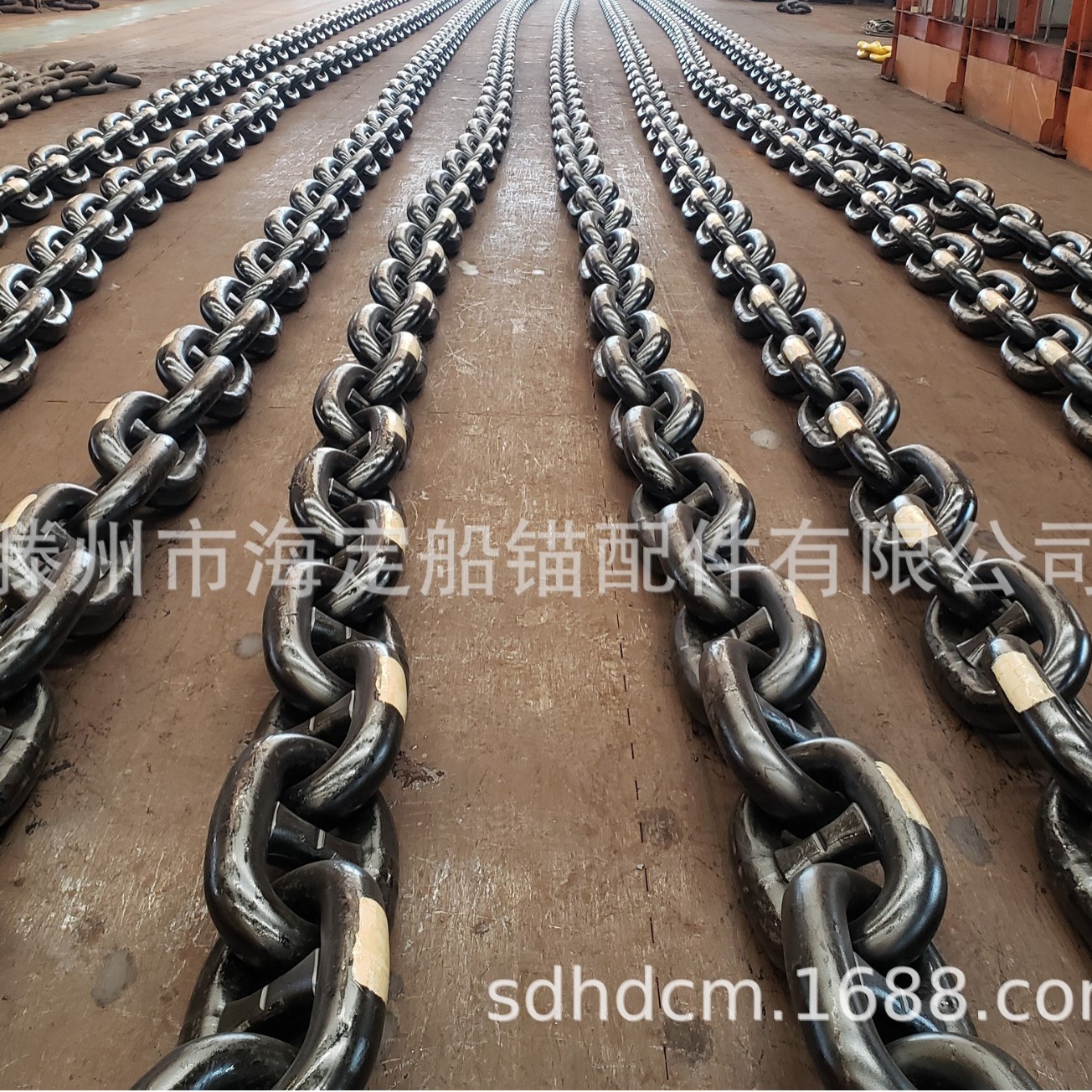 Haiding Anchor Manufacturer Supplies 14Mm-97Mm Marine Anchor Chains and Shackles. It Can Be Shipped Domestically and Internationally