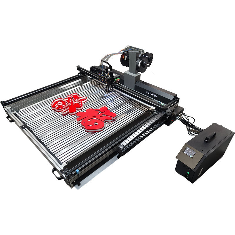 Large Size Industrial Grade 3D Printer 3D Luminous Word Shell Printer High Precision 3 Color Printer Multifunctional