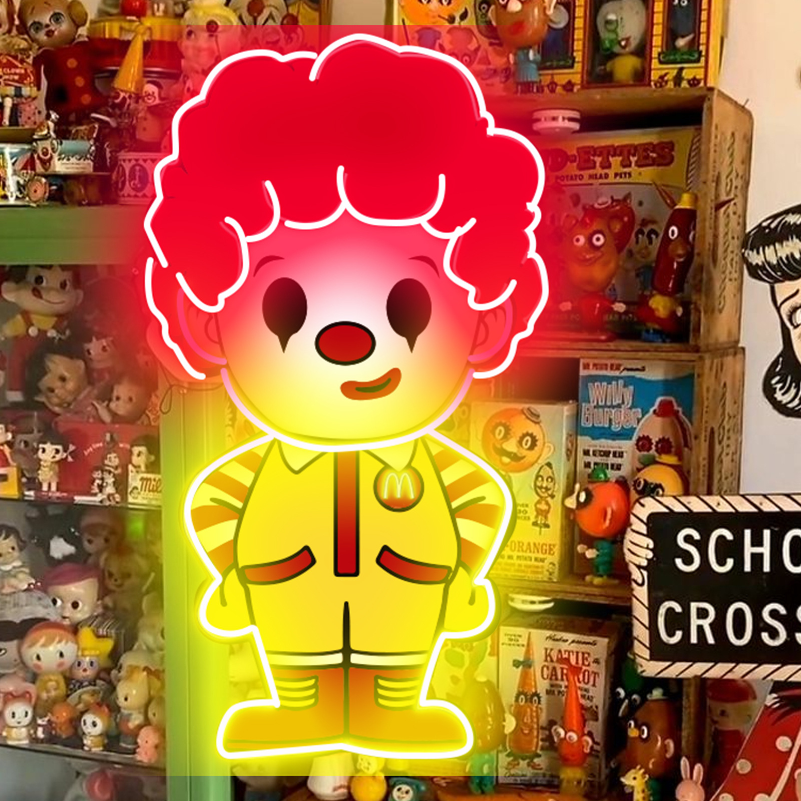 Неоновая трубка из стекла Uncle Barley, знак буквы, неоновый свет, художественное оформление, креативный неоновый свет