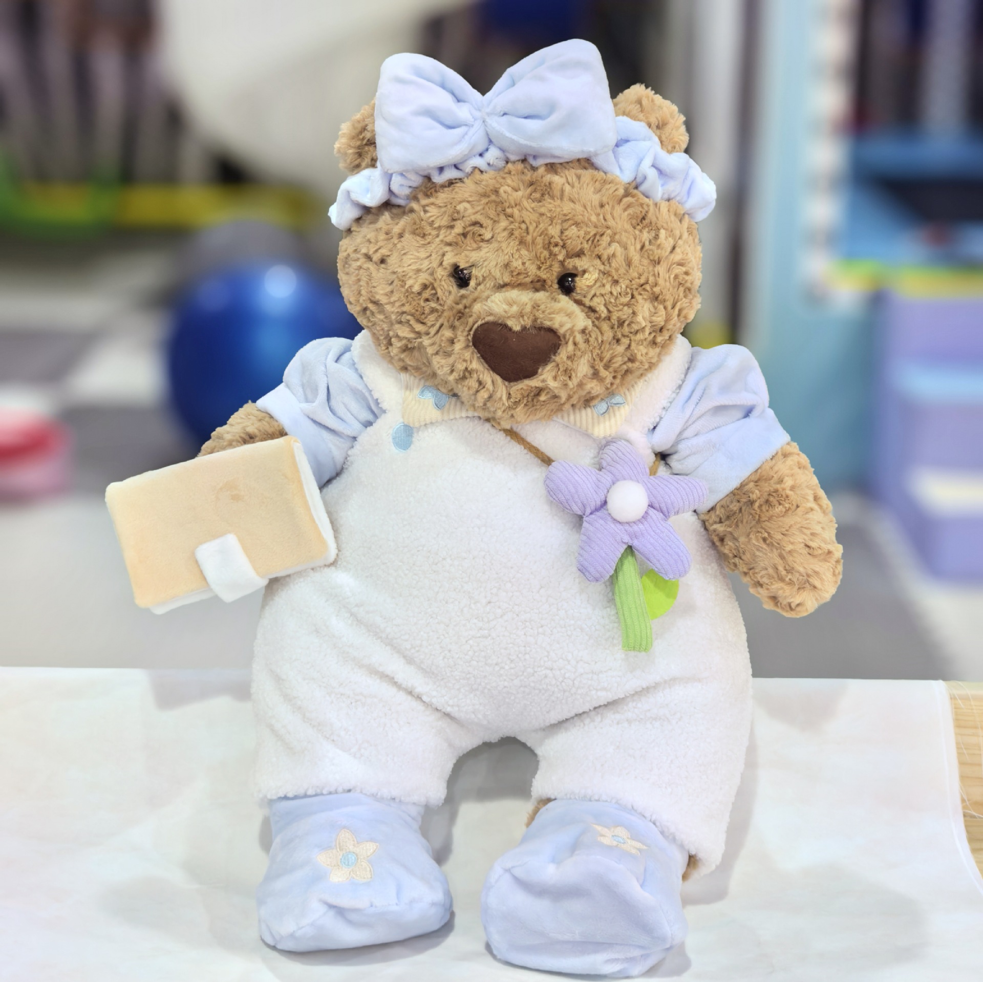 M Bell Clothing 58CM Barcelona Bear Wedding Dress Plush Toy Replacement Dress