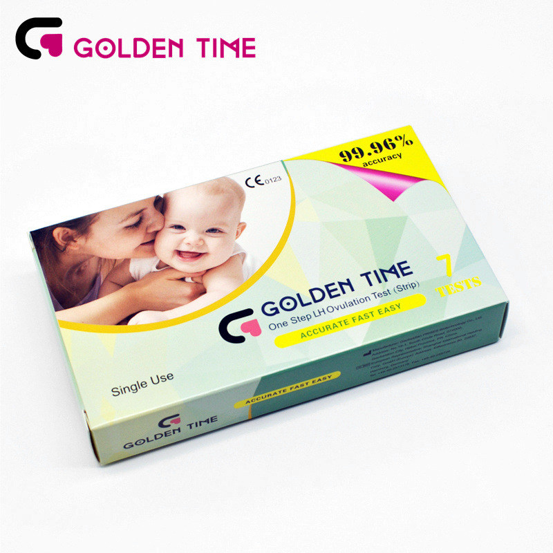 Golden Time Ovulation Lh Test Strips Pregnancy Preparation Ovulation Test Strips Support Cross-Border Export