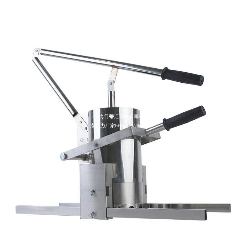 Manual meatball machine stainless steel small meatball forming machine press meatball fish ball machine household commercial round pill element direct sales