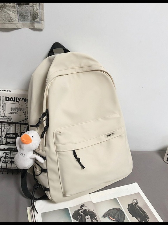 Backpack simple large capacity travel backpack female leisure Japanese junior high school student schoolbag