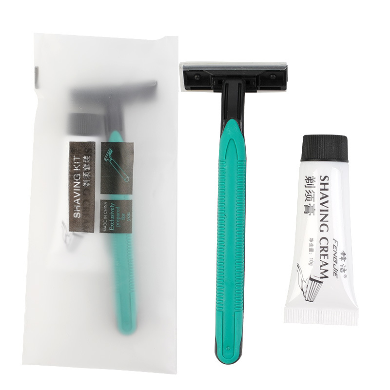Hotel Disposable Razor Stainless Steel Double-Layer Blade Hair Removal Razor Manual Shaver Razor