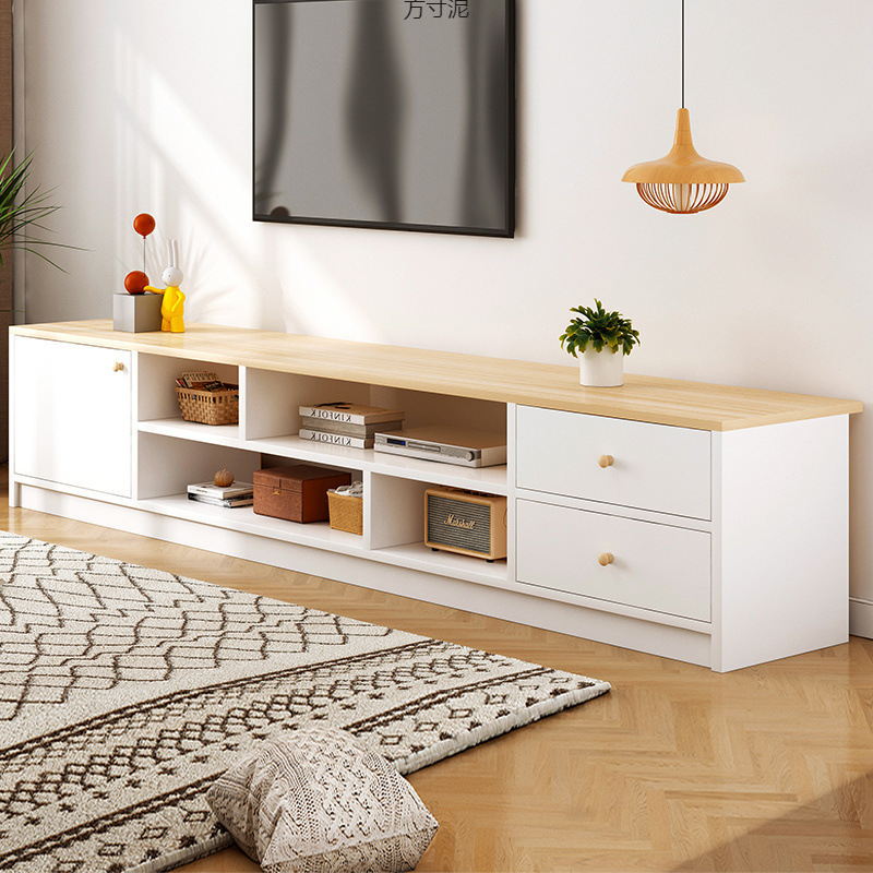 Tv Cabinet Simple Modern Living Room Home Small Apartment Floor Table Bedroom New Simple Tv Cabinet Wholesale