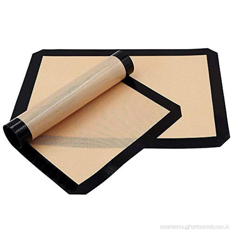 Popular Fda+Lfgb Dual-Certified Silicone Baking Mat, High Temperature Resistant 260 ℃ Cross-Border Hot-Selling Baking Mat