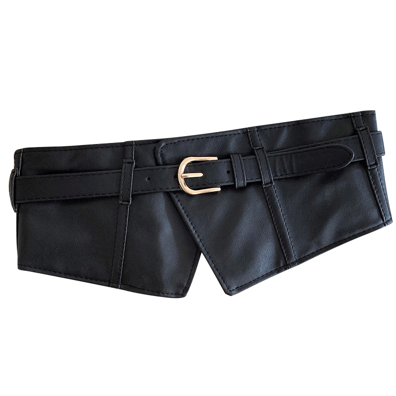 Belt Women's Decorative Dress Coat Practical High-end Sense Black Wide Waist Seal Elastic All-match Sweater Belt