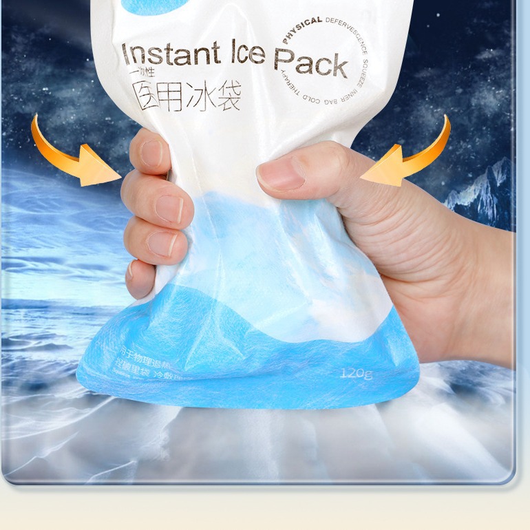 Hainuo medical ice bag disposable physical cooling cold paste a pinch speed cold medical cold ice bag