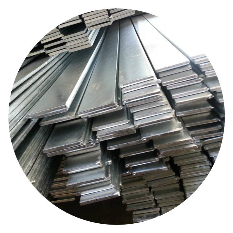 Flat steel manufacturers wholesale q235b hot galvanized flat iron 30*3 40*4 solid square steel cold rolled galvanized flat iron