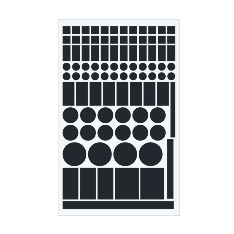 Power indicator light shading sticker router air conditioning lamp anti-glare blocking black white opaque light blocking switch sticker