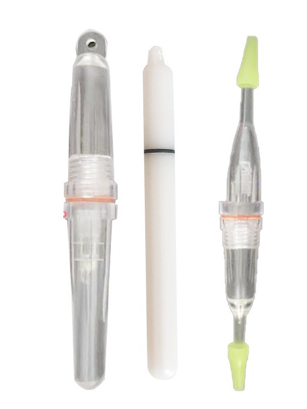 Sea Fishing Colorful High-Brightness Underwater Led Smoke-Type Fish Luring Lamp Fish Collection Lamp Fishing Gear Waterproof Portable Super Bright