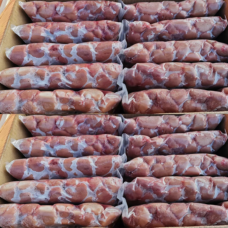 Frozen rabbit waist raw rabbit meat hot pot string frozen rabbit catering commercial support wholesale