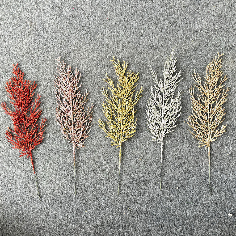 Glitter Spot Grass Pendulum Plug-In Luminous Christmas Supplies Christmas Tree Decoration Home Multi-Color Wedding Atmosphere Cross-Border