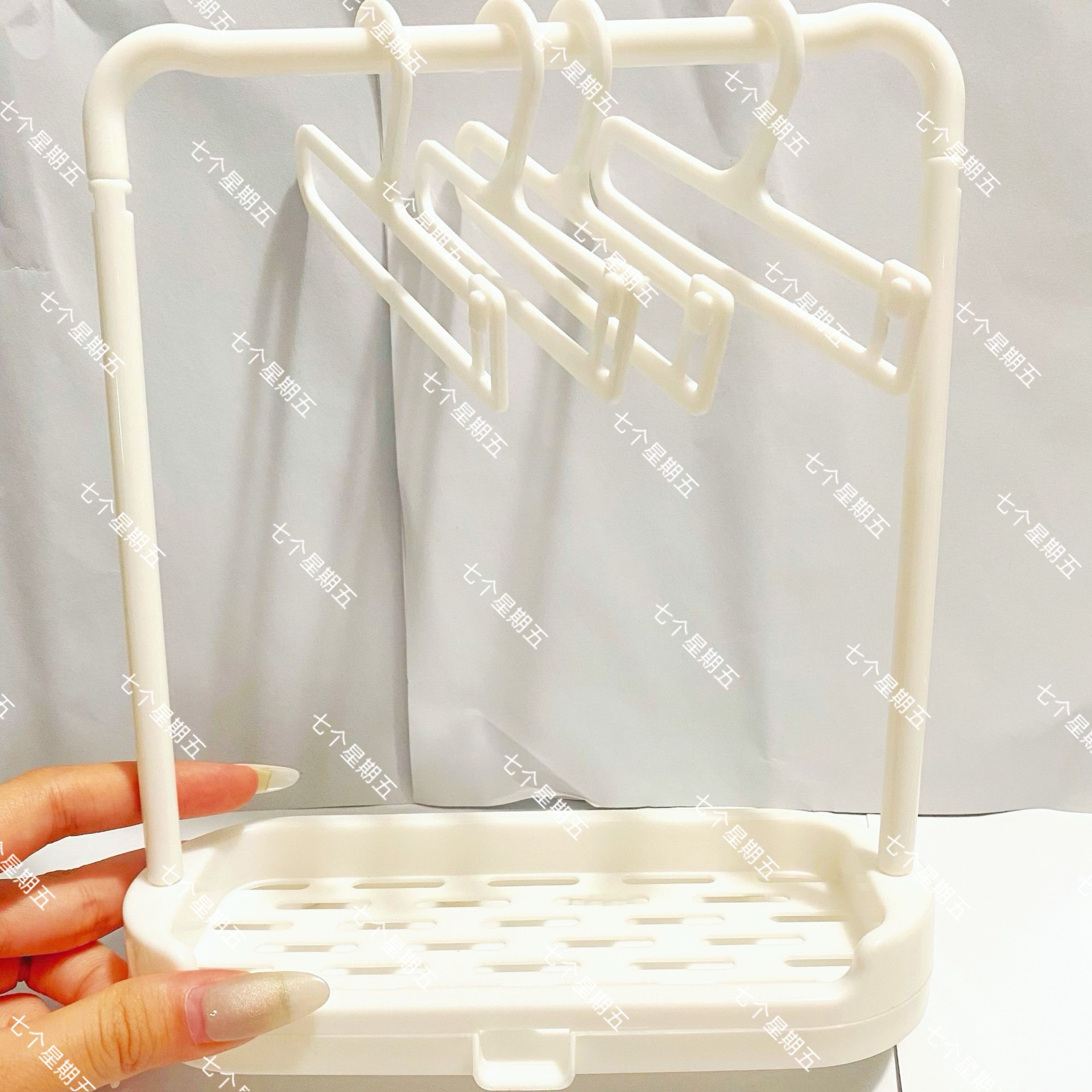10cm/ 20cm Cotton Doll Clothes Hanger, Pantyhose Hanger, Drying Rack, Cotton Doll Accessories