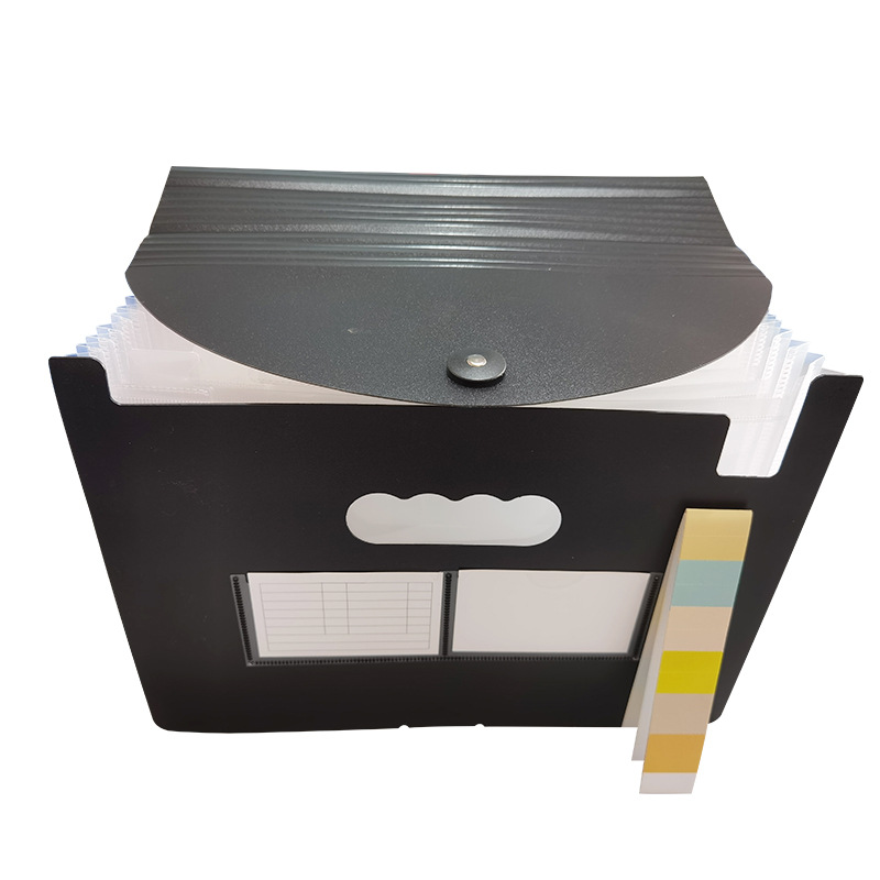 Student Office 18-line 24-layer data package color test paper folder organ bag organizing folder printable logo