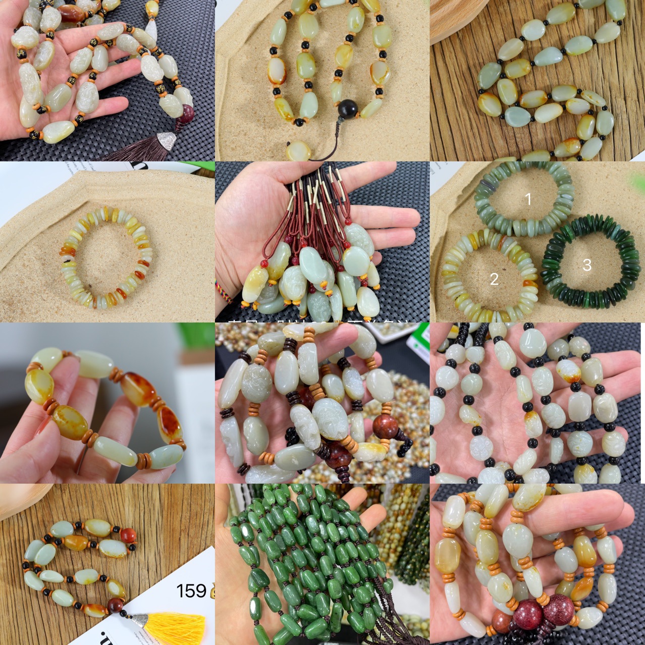 браслет из красной кожи с нефритом из Синьцзяна, кожаная ручка, оригинальный камень для мужчин и женщин