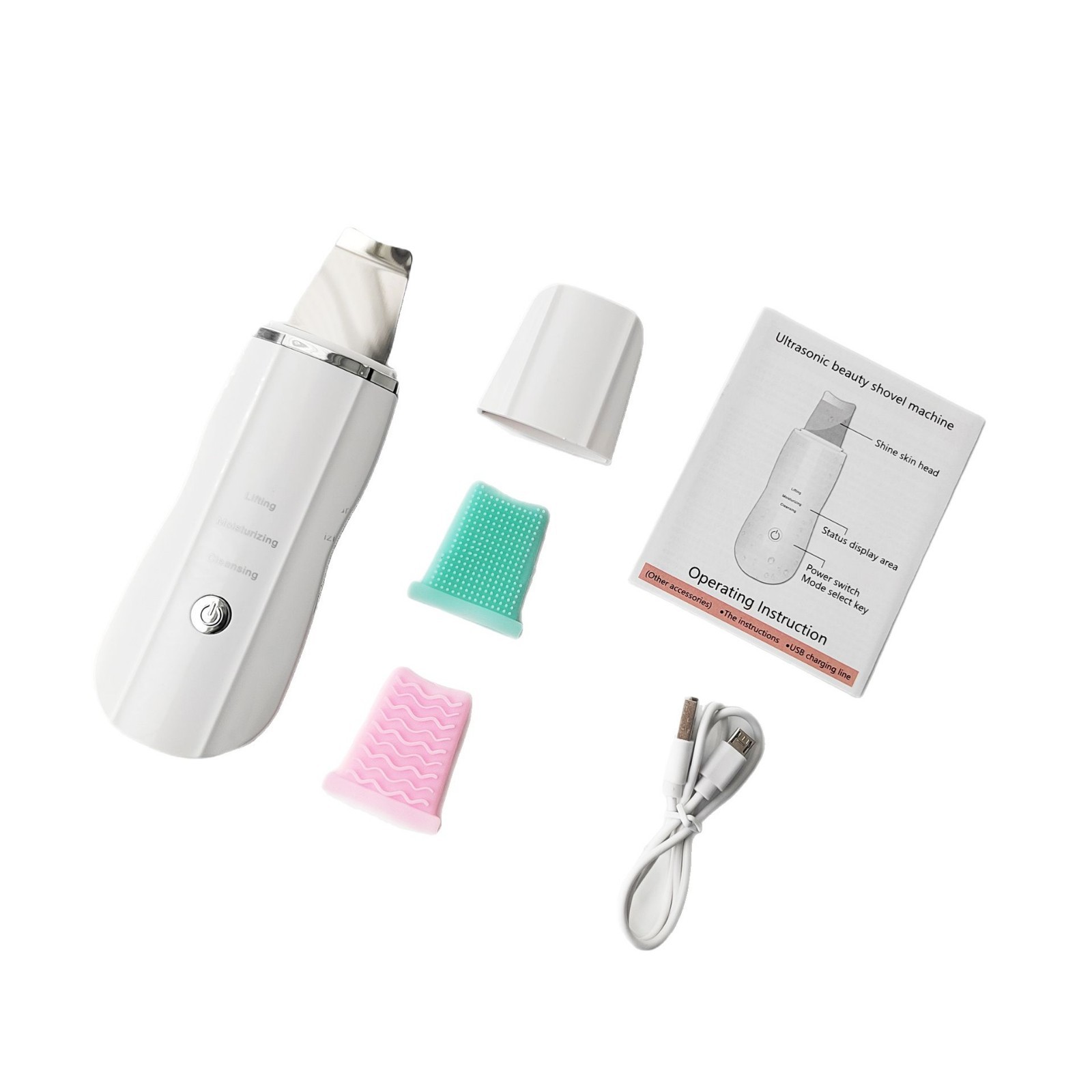 Shovel machine vibrating peeling instrument exfoliating electric blackhead shovel cleanser beauty instrument export import hot sale