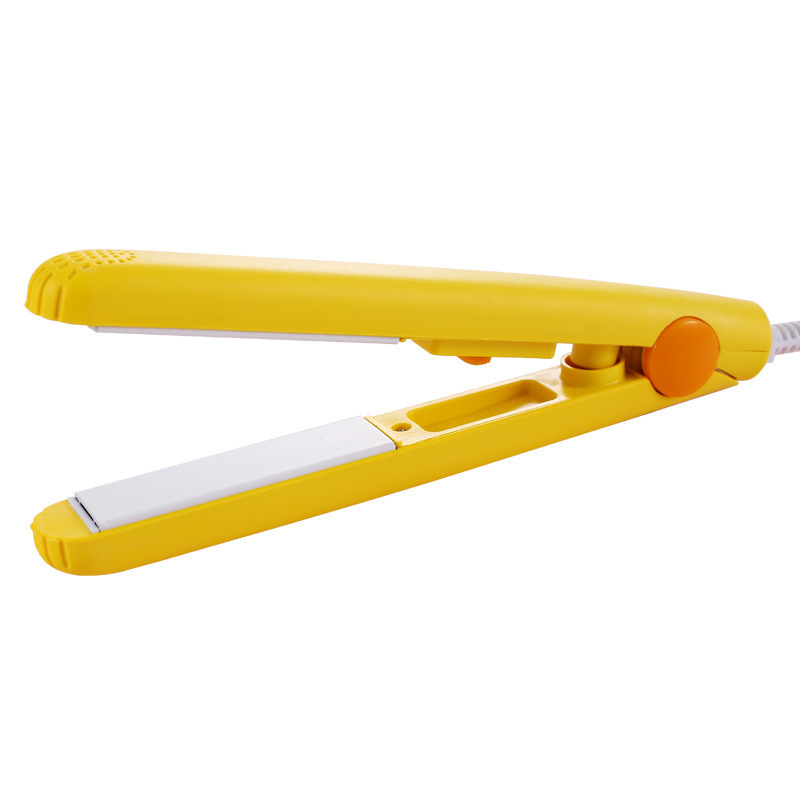 Electric splint small straight hair curly hair dual-purpose bangs special straightening plate clip mini portable corn perm curling iron