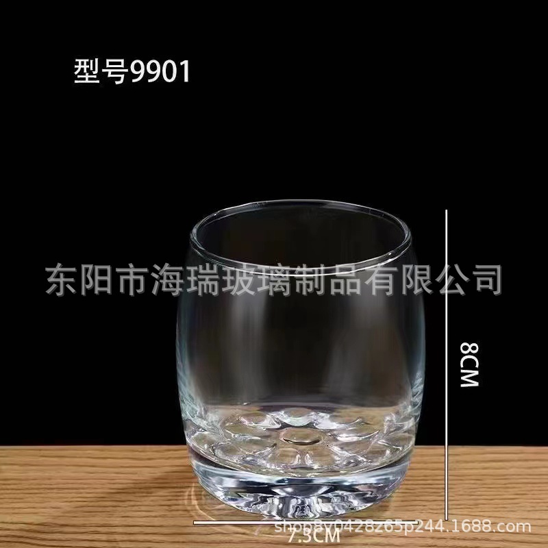 Factory direct supply machine blowing glass mouth cup small round ball coke cup foreign trade running volume wholesale