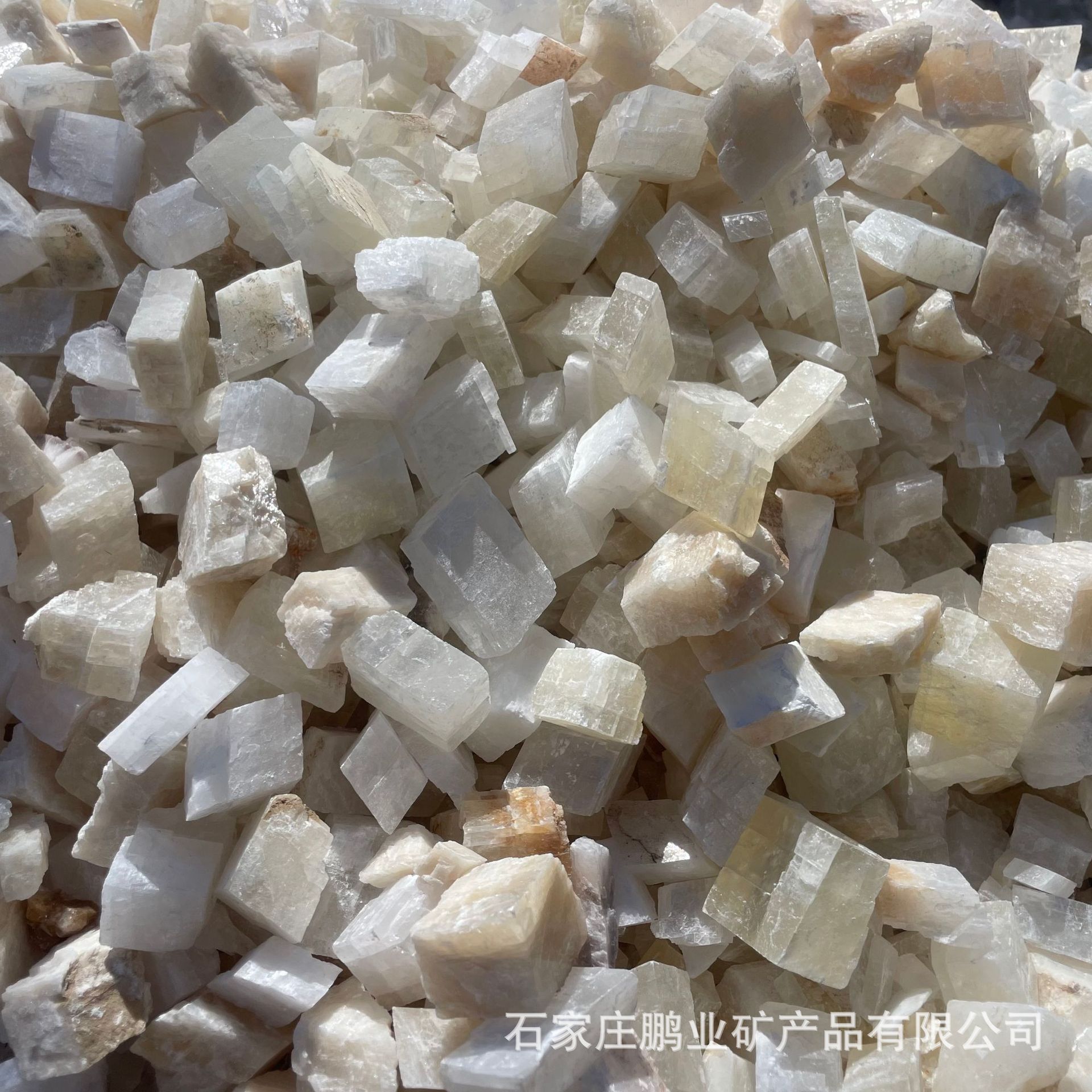 Calcite Block Crafts Carving Teaching Decoration White Orange Calcite Particles Aragonite Calcite Powder
