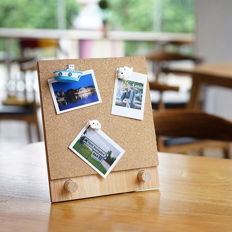 Нордический настольный пробковый стенд для заметок, фотографий, вертикальный, офисный, кафе