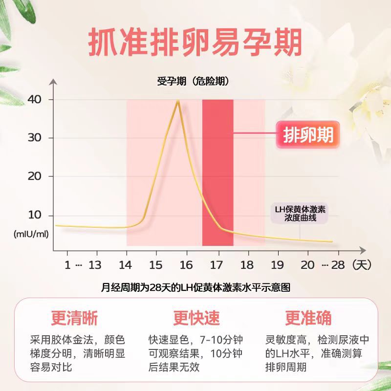 Ovulation test strip 10 person