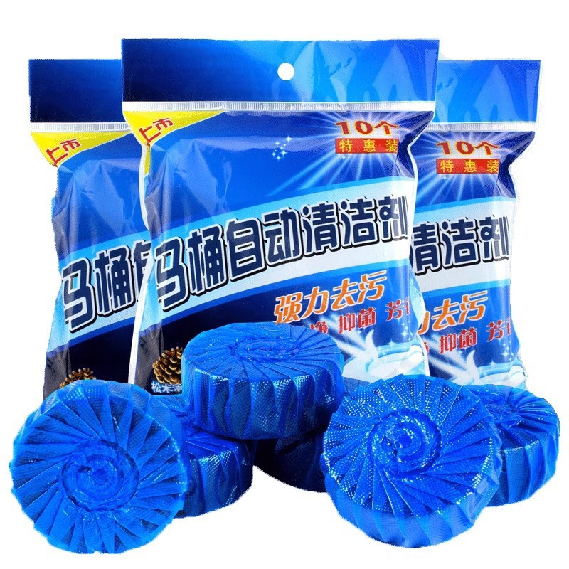 [Доставка] Дезодорирующий блок для чистки туалета с синим пузырем, ароматизатор для туалета