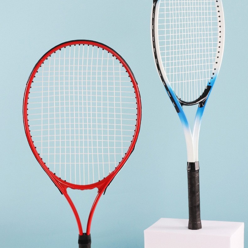 27inch Adult Tennis Racket Single Player Tennis Training Device Beginner Competition Training Base Set Outdoor Tennis Racket
