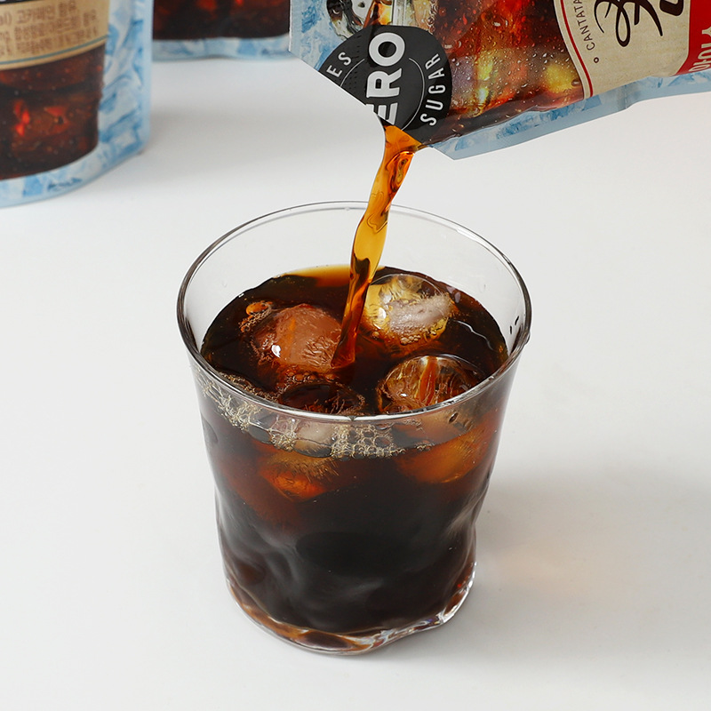 South Korea imported Lotte cantata ice sweet batan sweet hazelnut flavor black coffee beverage casual drink