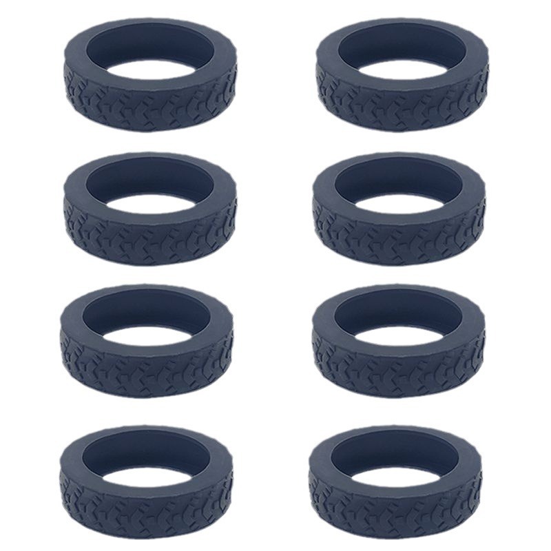 Luggage box replacement wheel trolley case rubber protective sleeve accessories suitcase mute caster universal wheel rubber ring