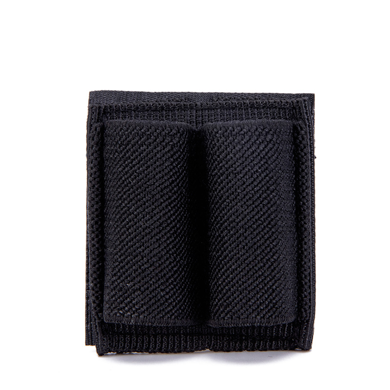 Outdoor 2 Hole Shotgun Bag Accessories 7.62mm Tactical Velcro Bulk Tools Velcro Bullet Bag