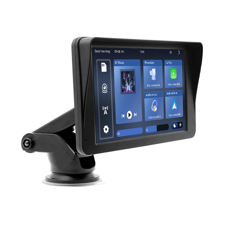 7 inch portable PND car MP5 HD reversing image wireless carplay car bluetooth radio