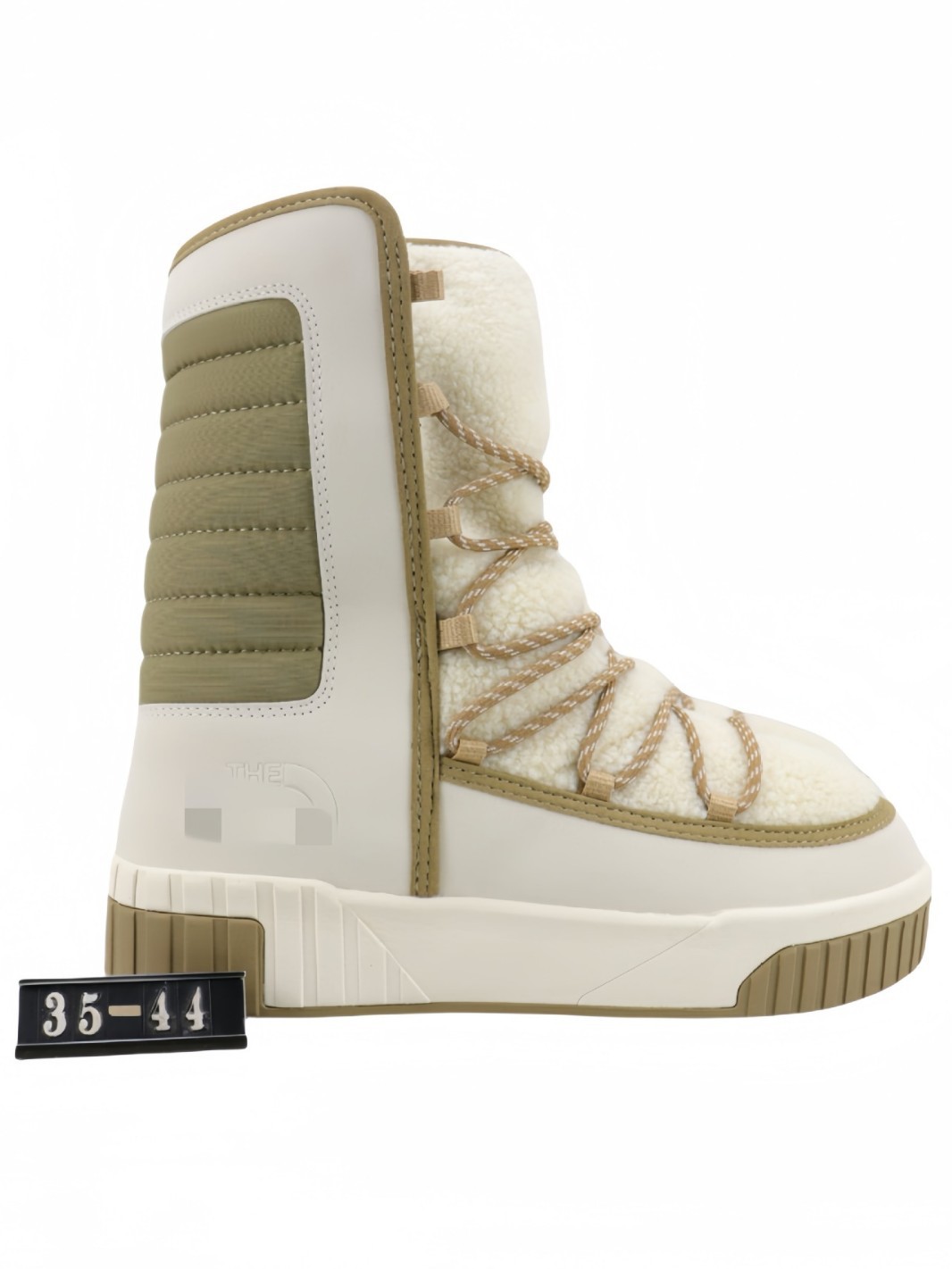 Женские зимние ботинки, высокие, с утеплением, противоскользящие