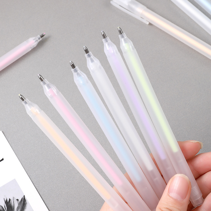 Macaroon color point glue pull-out cap Type 20 seconds quick-drying glue pen primary school student pen type hand account point glue pen wholesale