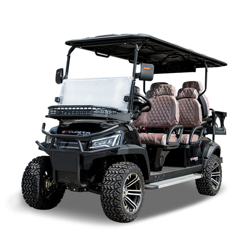Right-Hand Drive Electric Golf Cart 2-8 Seats Scenic Spot Reception Sightseeing Car Export New Electric Golf Cart