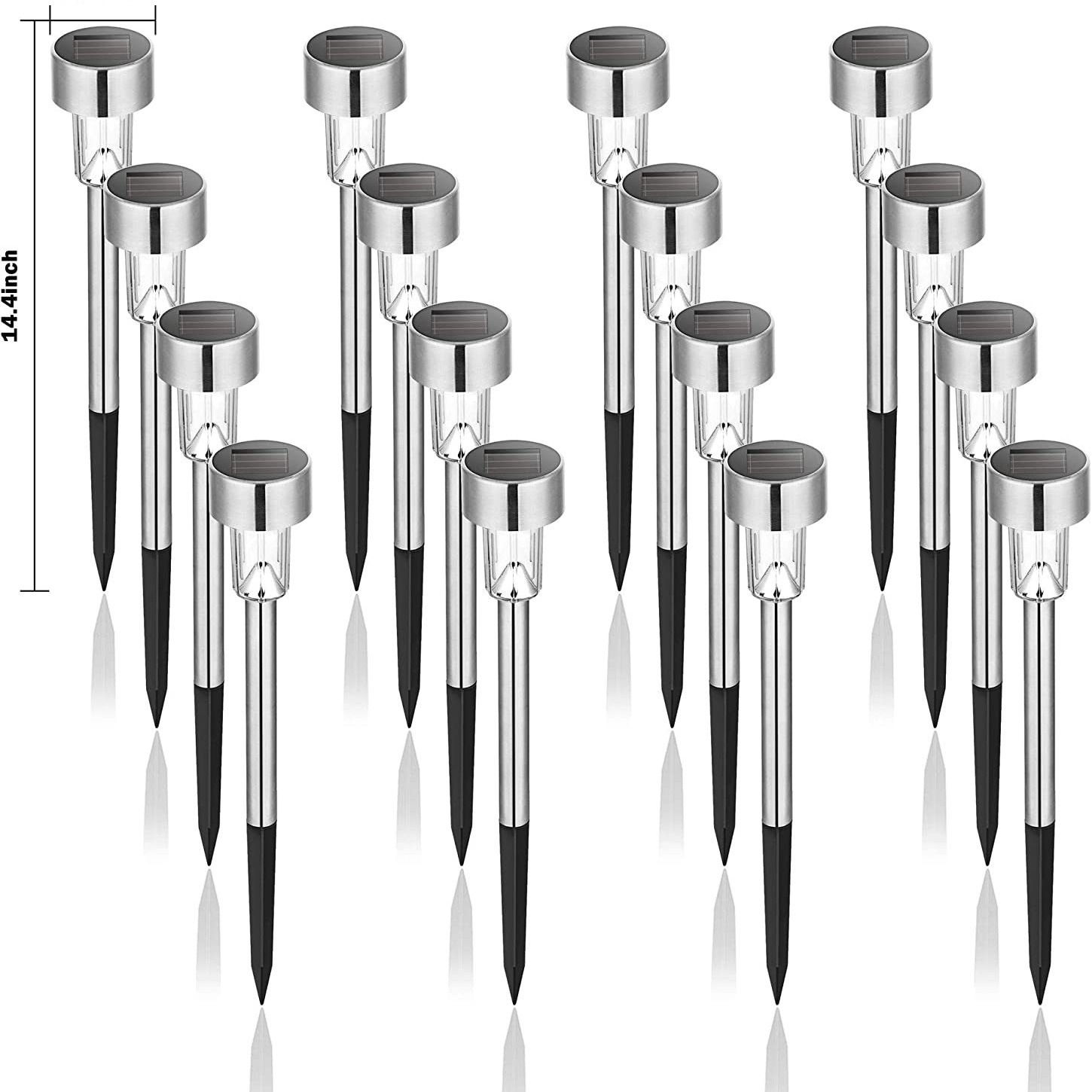 Солнечные светильники для газона, ландшафтные светильники для двора, водонепроницаемые садовые светильники