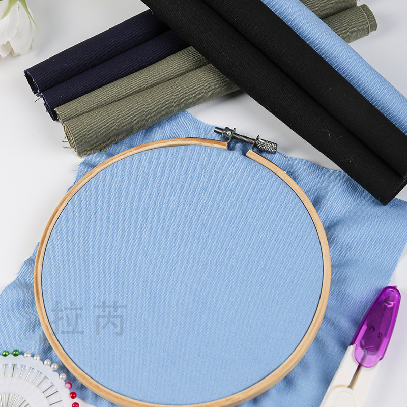 Handmade embroidery cloth stamp embroidery cloth cotton white cloth diy color cloth fashion creative Jiangnan Suzhou embroidery cross-border exclusive