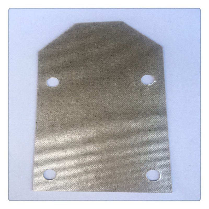 High-Temperature Resistant Hair Dryer Insulation Mica Pad Insulation Material Processing Parts White Mica Sheet Accessories Supply