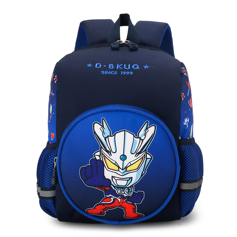 New Children's Backpack Cartoon Cute Kindergarten Backpack Small Dinosaur Printed Double Back Schoolbag for Primary School Students Wholesale
