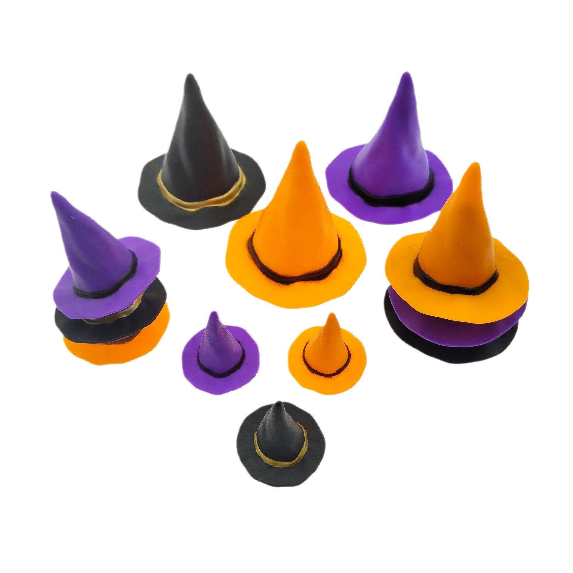 Шляпа ведьмака Хэллоуина мини шляпа волшебника COSplay ручная работа аксессуары для ведьм