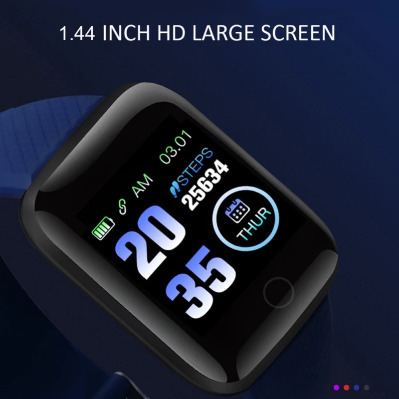 116Plus Smart Bracelet Message Reminder Color Screen Sports D18S D20 Y68 Smart Bracelet Dropshipping