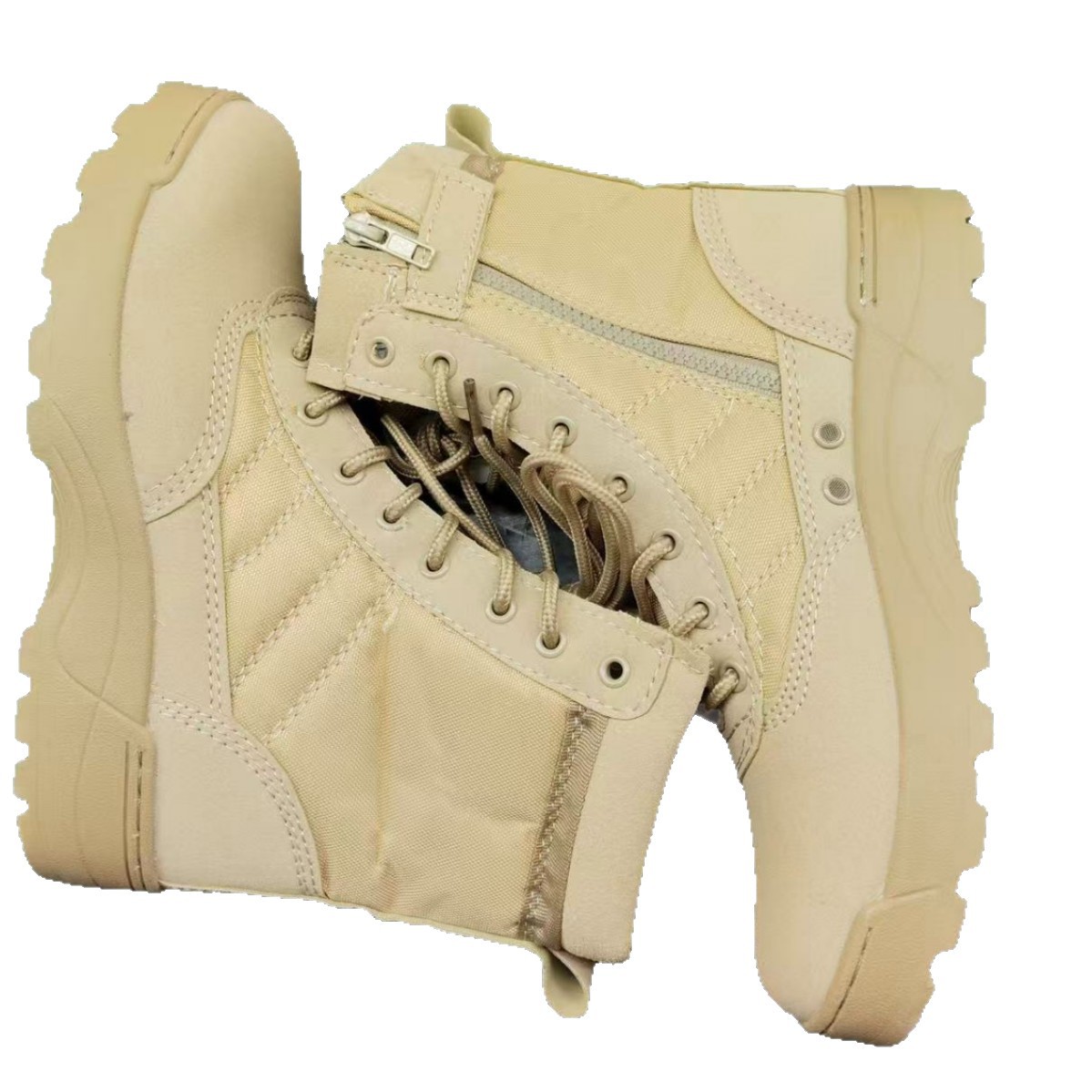 Manufacturer Desert Training Boots Jungle Boots Breathable Tactical Combat Boots High Top Outdoor Mountaineering Training Men's Boots High Top