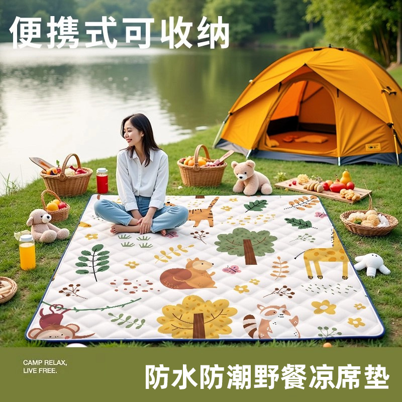 Летний матрас 2025 нового поколения, стираемый в машине, для кемпинга, водонепроницаемый