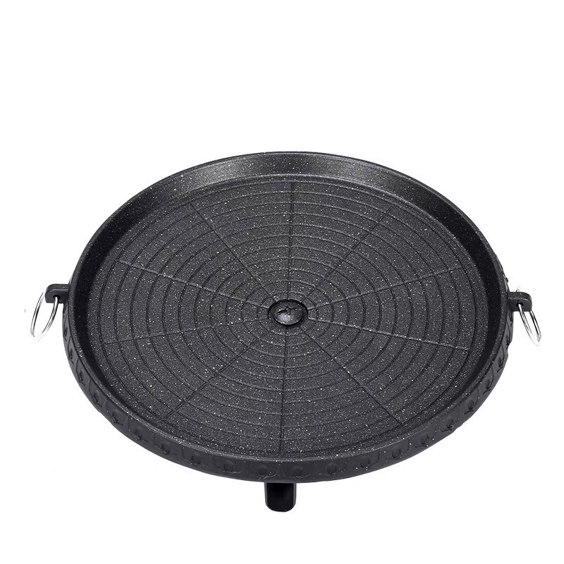Outdoor Barbecue Plate Cardboard Oven Barbecue Pot Household Maifanite Barbecue Plate Korean Teppanyaki Cardboard Oven Barbecue Pot
