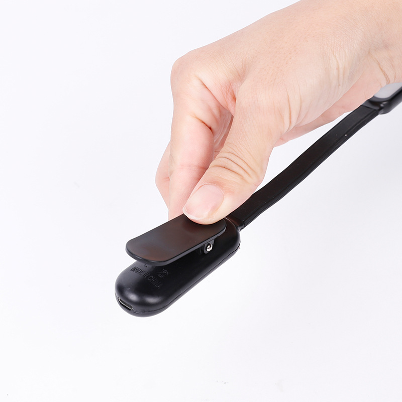 Manufacturer Supplies Led Stepless Dimming Foldableing Mini Eye Protection Reading Clip Lamp USB Rechargeable Dry Battery Desk Lamp