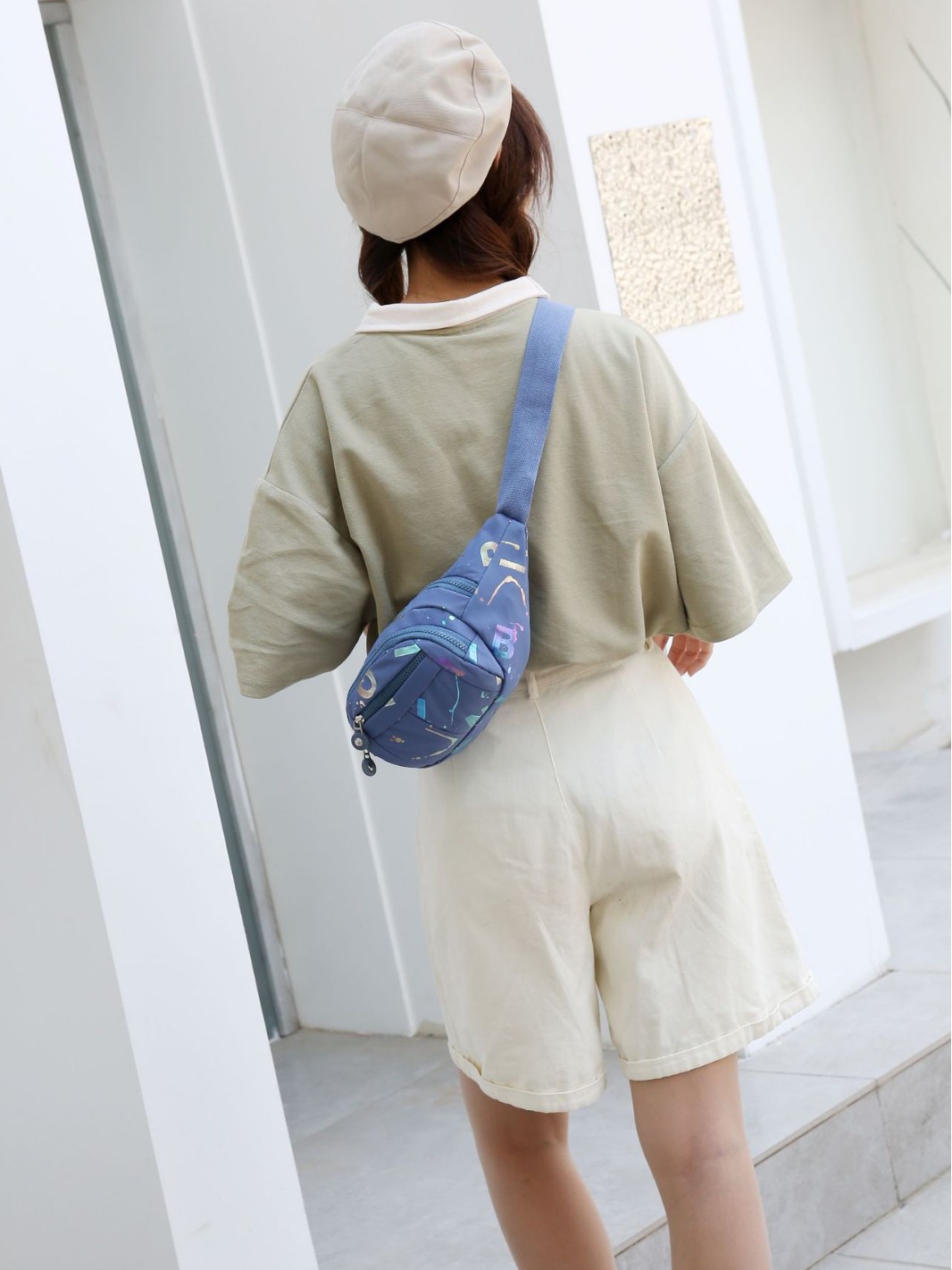 Cross-border New Waist Bag Women's High-end 2024 New Crossbody Bag Women's Sports All-match High-quality Light Luxury Women's Bag