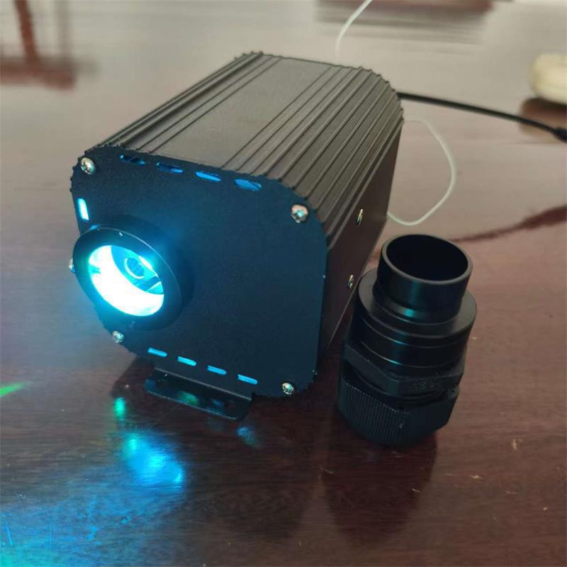 20W Single-Head Light Source Machine Remote-Controlled Fiber Optic Led Device Ceiling Car Starry Sky Night Sky Full of Stars Light Guide Intelligent Car-Mounted