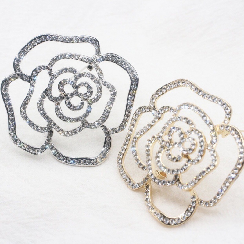 Brooch set ogo letter name diy metal map can be made suit pin hollow badge